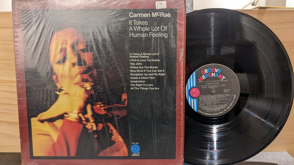 Carmen McRae – It Takes A Whole Lot Of Human Feeling