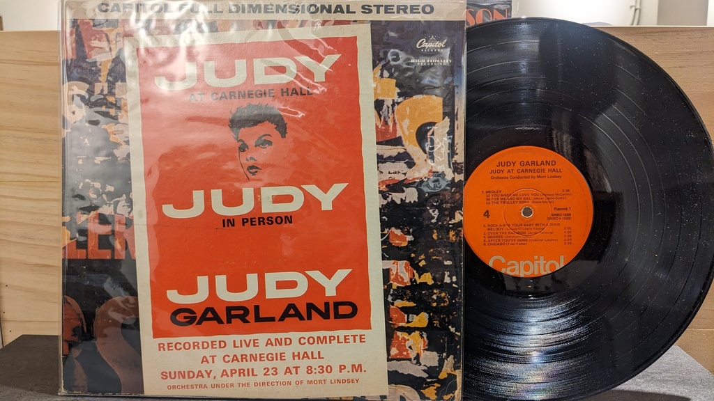 Judy Garland – Judy At Carnegie Hall - Judy In Person (2LP)