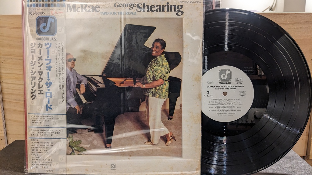 Carmen McRae - George Shearing – Two For The Road (見本盤)