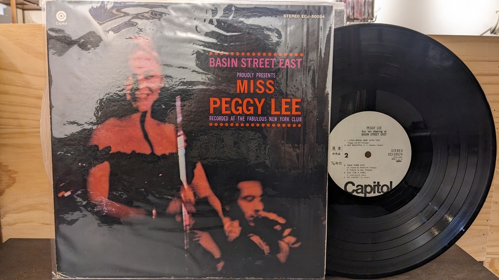 Peggy Lee / George Shearing – Beauty And The Beat! (見本盤)