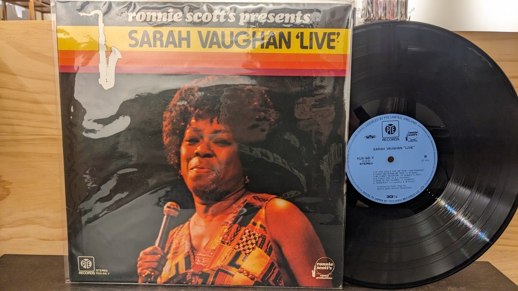 Sarah Vaughan – Ronnie Scott's Presents Sarah Vaughan Live