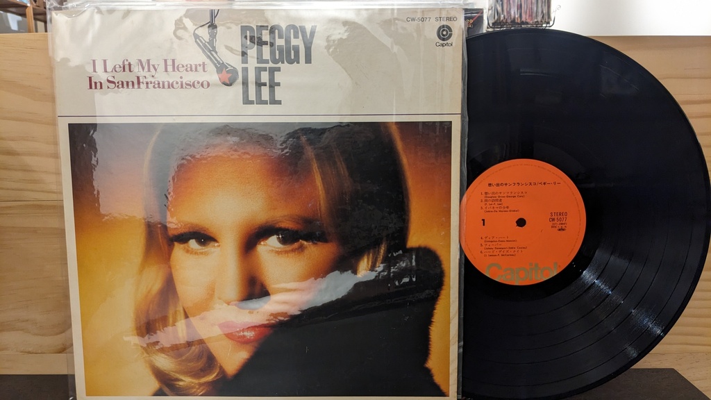 Peggy Lee – I Left My Heart In San Francisco