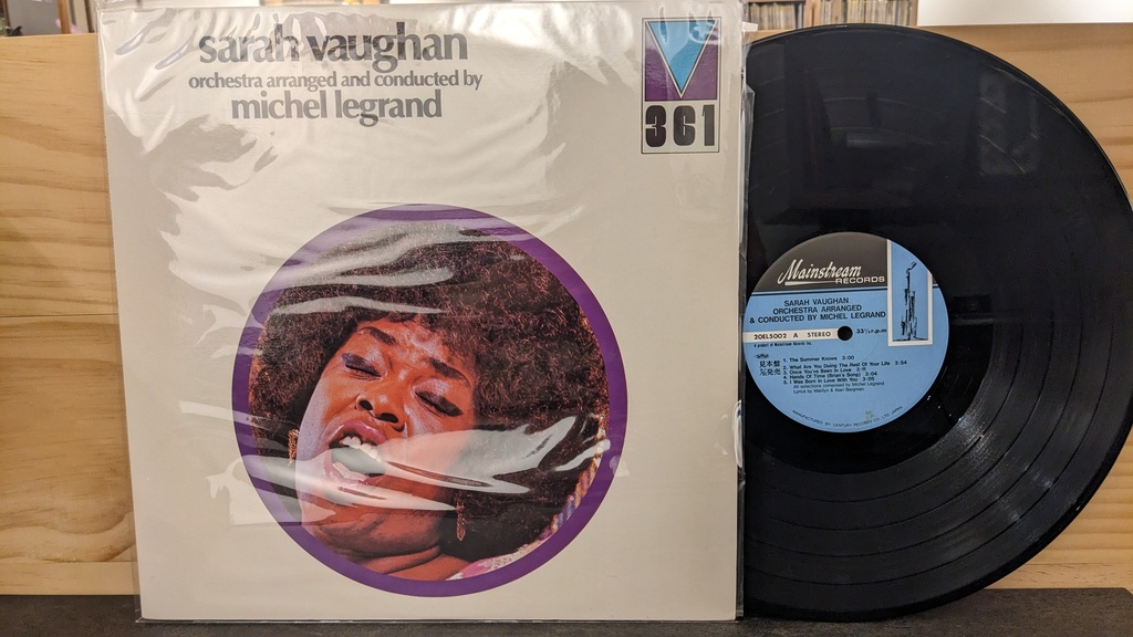 Sarah Vaughan and Michel Legrand – Orchestra Arranged And Conducted By Michel Legrand