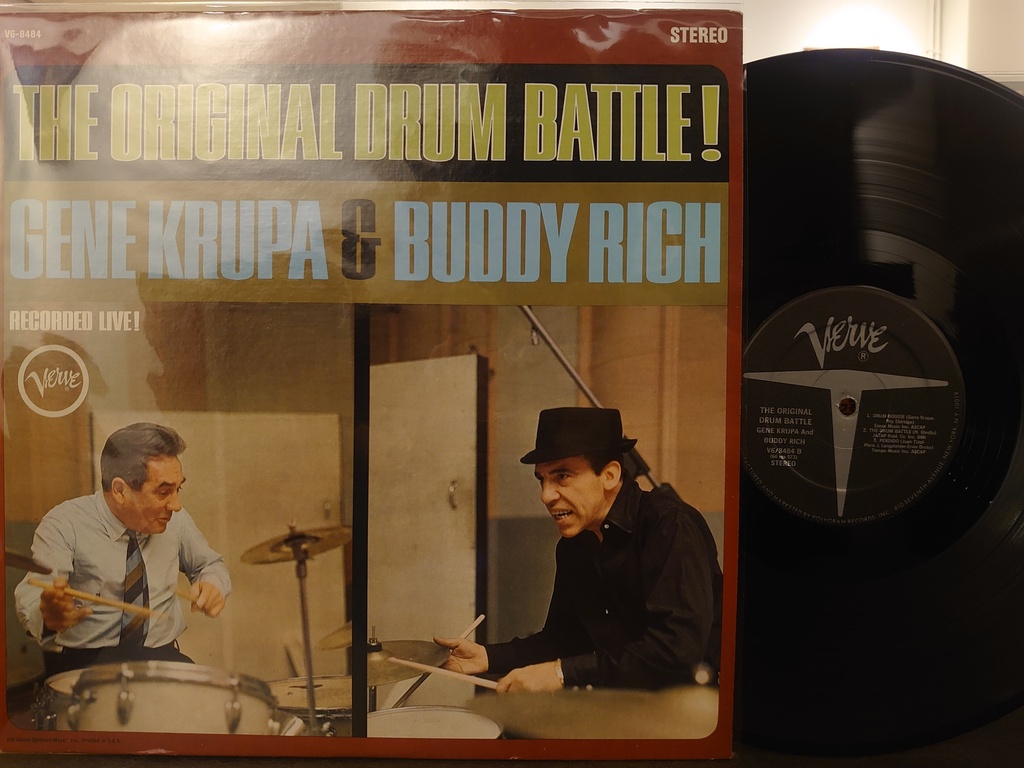 Gene Krupa & Buddy Rich – The Original Drum Battle!