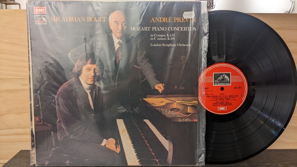 Mozart, André Previn, London Symphony Orchestra, Sir Adrian Boult – Piano Concertos