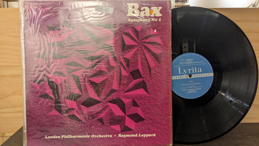 Bax, London Philharmonic Orchestra ・ Raymond Leppard – Symphony No 5