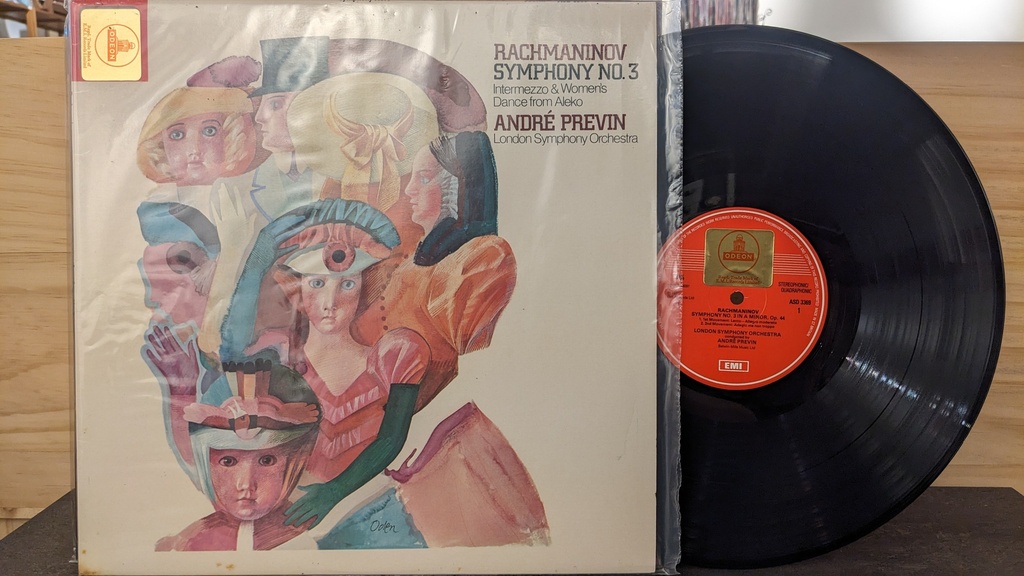 Rachmaninov, André Previn – Symphony No. 3 In A Minor, Op. 44. Intermezzo And Women's Dance From "Aleko"