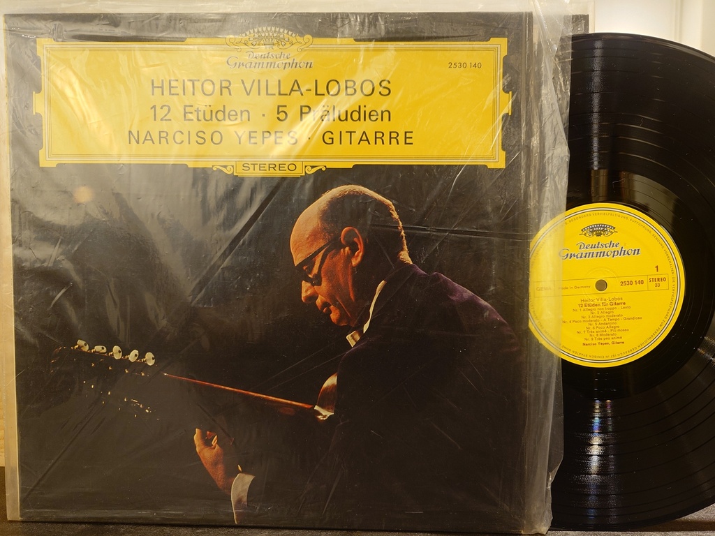 Heitor Villa-Lobos – Narciso Yepes – 12 Etüden • 5 Präludien