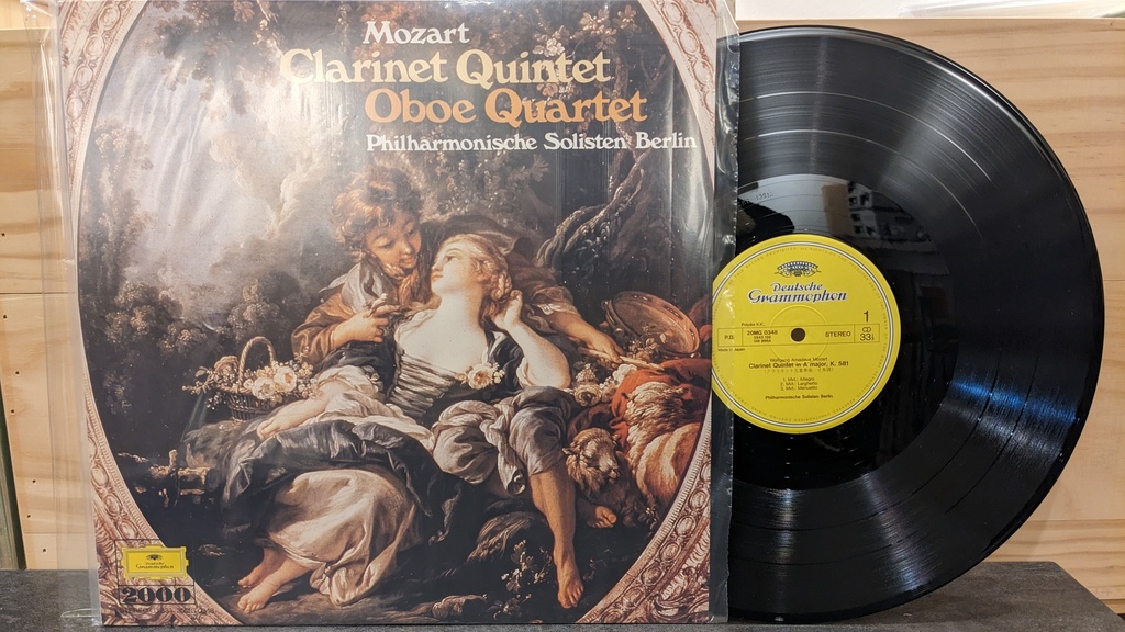 Mozart, Soloists Of The Berlin Philharmonic – Clarinet Quintet In A, K.581 / Oboe Quartet In F, K.370