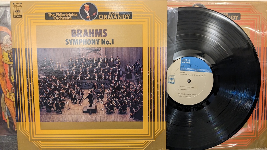 Brahms / Eugene Ormandy, The Philadelphia Orchestra – Symphony No. 1 In C Minor, Op. 68