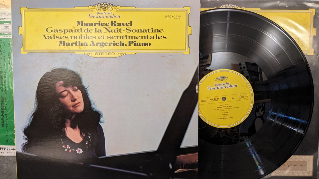 Maurice Ravel - Martha Argerich – Gaspard De La Nuit • Sonatine • Valses Nobles Et Sentimentales