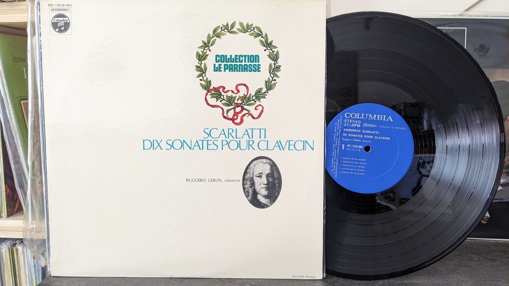 Domenico Scarlatti - Ruggero Gerlin – 10 Sonates Pour Clavecin