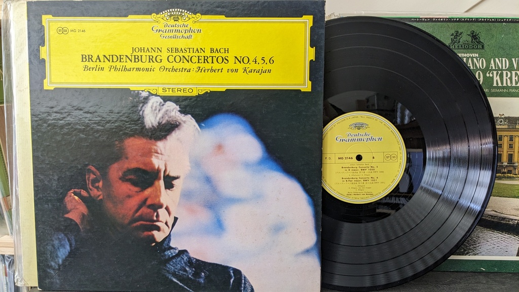 Johann Sebastian Bach, Berlin Philharmonic Orchestra*, Herbert Von Karajan – Brandenburg Concertos No. 4, 5, 6