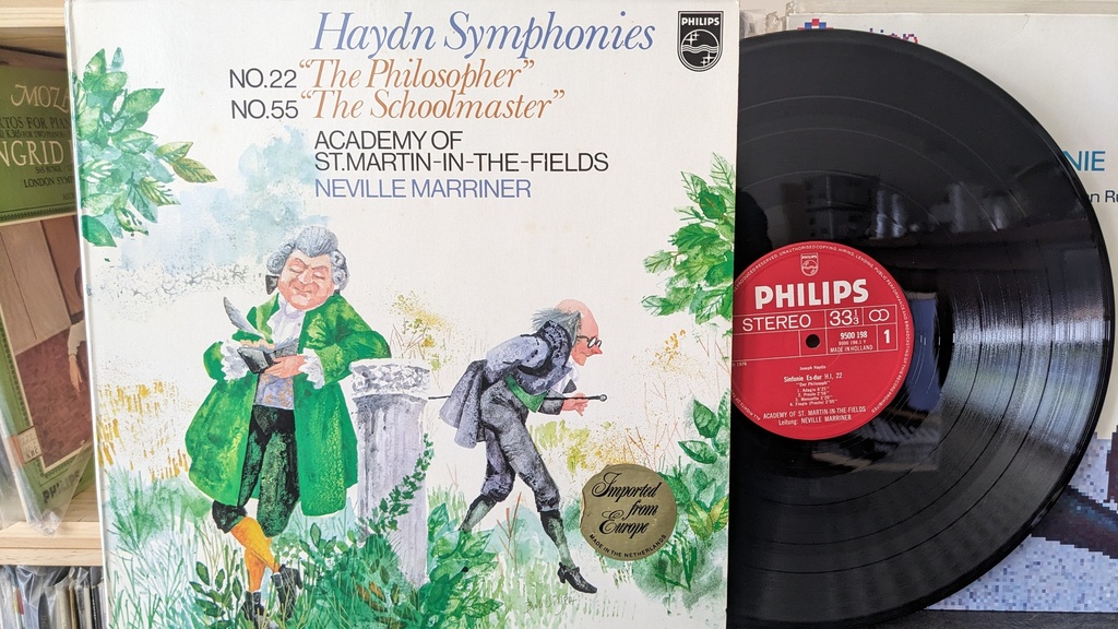 Haydn, Academy Of St. Martin-In-The-Fierlds, Neville Marriner – Haydn Symphonies No.22 "The Philosopher" No.55 "The Schoolmaster"