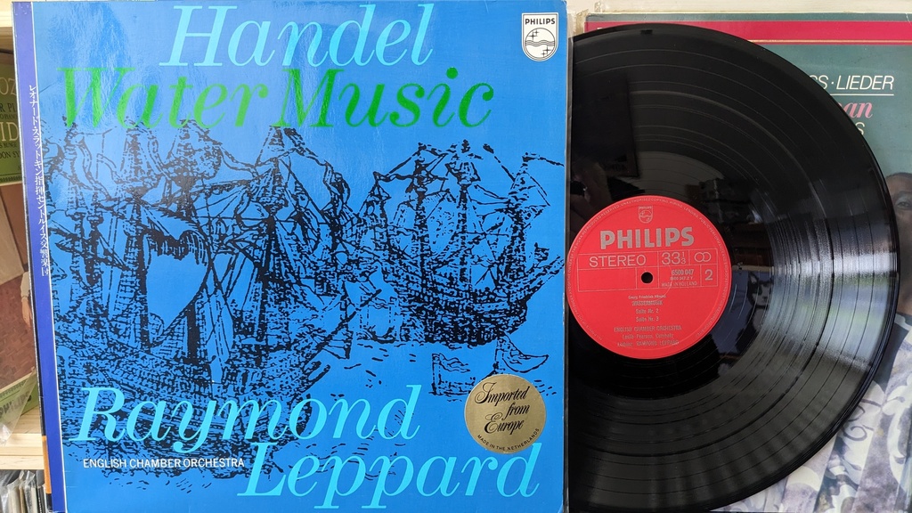 Handel, Raymond Leppard, English Chamber Orchestra – Water Music