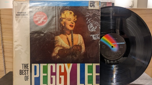 Peggy Lee – The Best Of Peggy Lee (2LP)