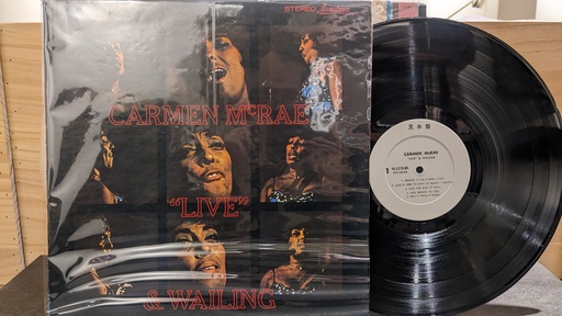 Carmen McRae – "Live" & Wailing (見本盤）