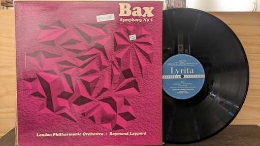 Bax, London Philharmonic Orchestra ・ Raymond Leppard – Symphony No 5