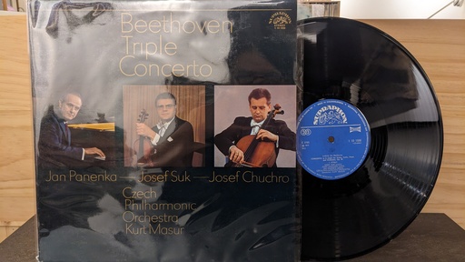 Beethoven - Jan Panenka, Josef Suk, Josef Chuchro – Triple Concerto