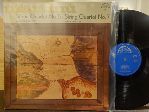 Martinů, Janáček Quartet, Vlach Quartet – String Quartet No. 5 / String Quartet No. 7