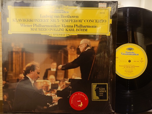 Ludwig van Beethoven - Wiener Philharmoniker = Vienna Philharmonic · Maurizio Pollini · Karl Böhm – Klavierkonzert Nr. 5 · "Emperor" Concerto