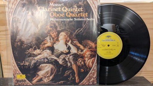 Mozart, Soloists Of The Berlin Philharmonic – Clarinet Quintet In A, K.581 / Oboe Quartet In F, K.370