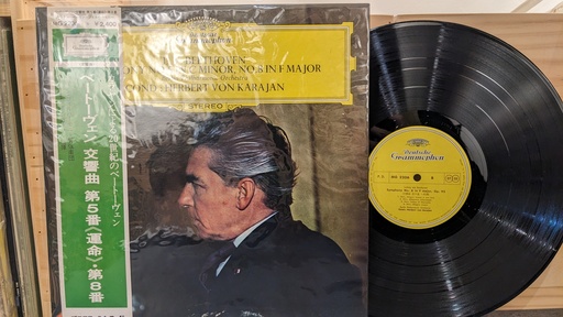 Beethoven / Schubert, Berlin Philharmonic Orchestra, Herbert von Karajan – Symphony No. 5 / Symphony No. 8