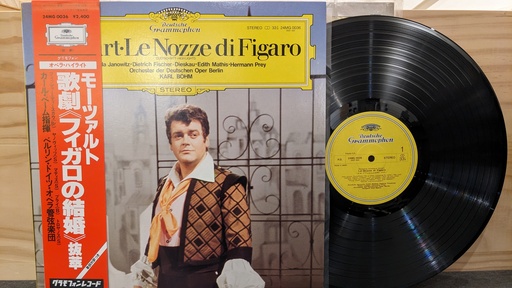 Mozart, Hermann Prey, Karl Böhm, Gundula Janowitz, Dietrich Fischer-Dieskau, Edith Mathis – Mozart Le Nozze Di Figaro (Querschnitt)