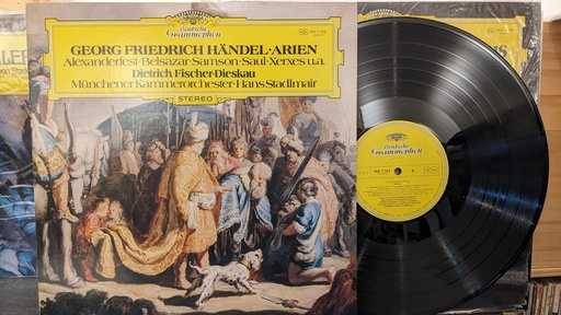 Georg Friedrich Händel, Münchener Kammerorchester, Hans Stadlmair, Dietrich Fischer* – Arien