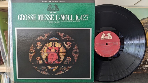 Mozart, Maria Stader, Hertha Töpper, Ernst Haefliger, Ivan Sardi, Ferenc Fricsay – Grosse Messe C-moll, KV 427 = Mass In C Minor, K. 427