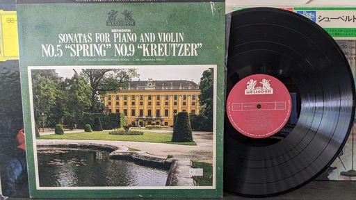 Ludwig van Beethoven / Carl Seemann, Wolfgang Schneiderhan – Violin Sonatas In A Major, Op. 47 (Kreutzer) / F Major, Op. 24 (Spring)