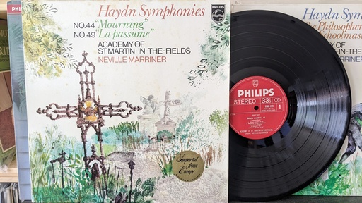 Haydn - Academy Of St. Martin-in-the-Fields, Neville Marriner – Haydn Symphonies (No. 44 "Mourning" / No. 49 "La Passione")