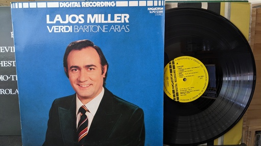 Lajos Miller, Verdi – Baritone Arias