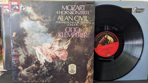 Mozart, Alan Civil, Otto Klemperer, Philharmonia Orchestra – 4 Hornkonzerte